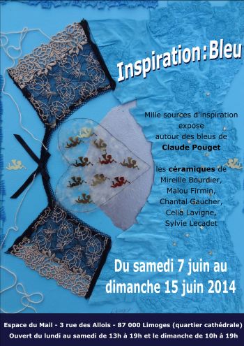affiche expo Limoges  juin 2014